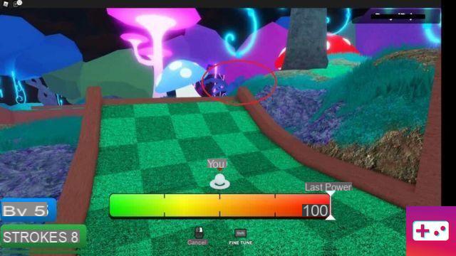 How to get the huge secret golf ball in Roblox Super Golf?