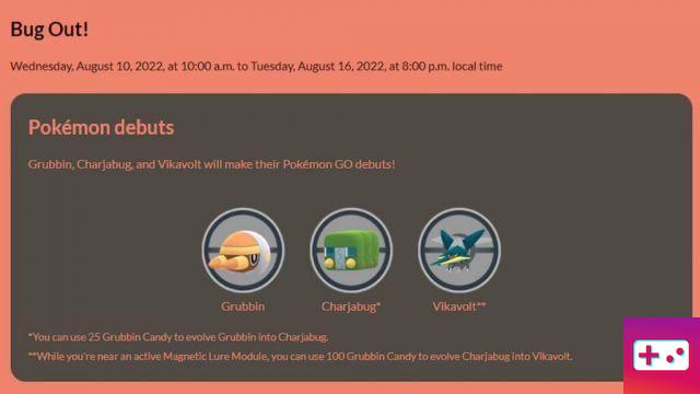 Bug do Pokémon GO! Evento 2022 – Early Pokémon, Mega Raids e Wild Encounters