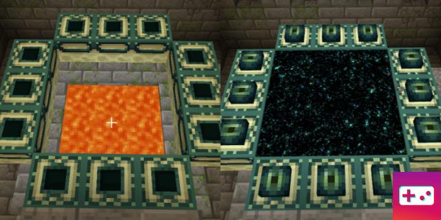 How to Create an End Portal in Minecraft PE