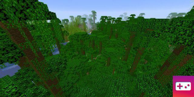 Semillas de la selva de Minecraft (Bedrock y Java)