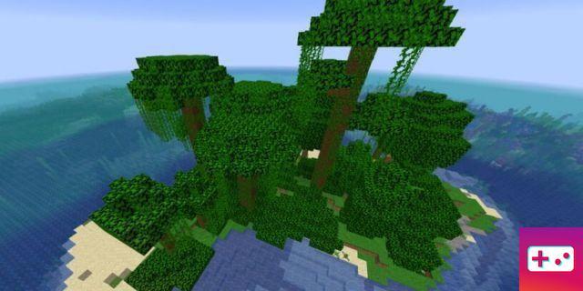 Semillas de la selva de Minecraft (Bedrock y Java)