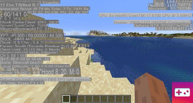 How to Display Coordinates in Minecraft - Java, Windows 10, and Bedrock!