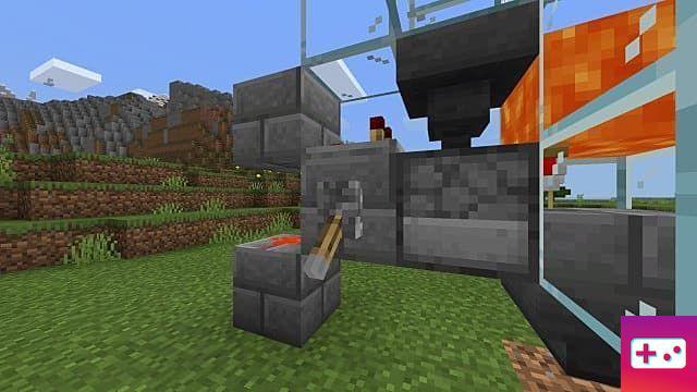 Guia Minecraft Auto Cook Farm de Frango