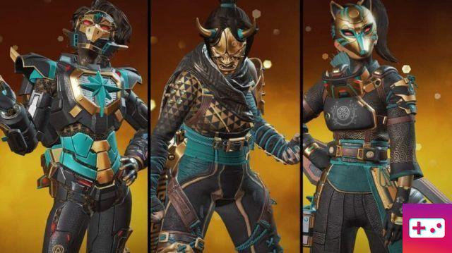 Todas as skins e pacotes Golden Week Sale 2022 em Apex Legends