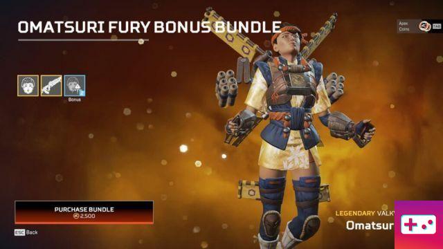 Todas as skins e pacotes Golden Week Sale 2022 em Apex Legends