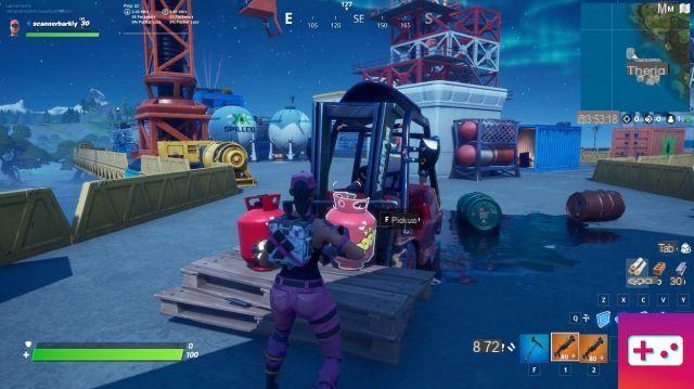 Cómo destruir estructuras con tanques de propano en Fortnite Capítulo 2 Temporada 2