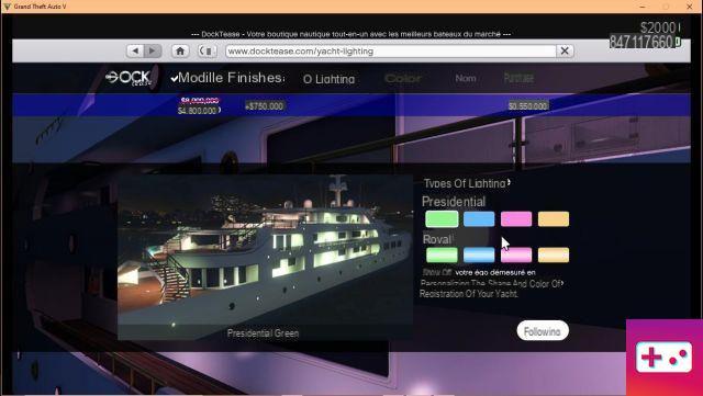 The yacht in GTA 5 Online, how to buy it and what are its options?