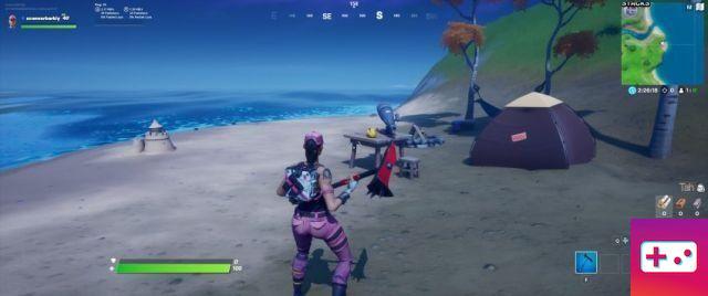 Dónde visitar los campamentos costeros de Skye en Fortnite Capítulo 2 Temporada 2