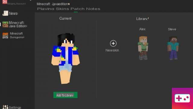 Como criar uma skin do Minecraft